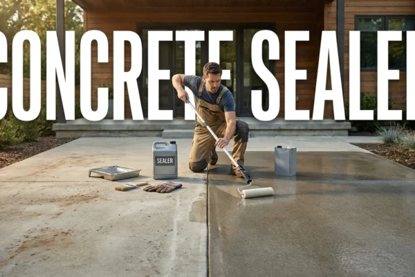 Concrete Sealer: 4 Types Compared for Salt and Frost Protection During Harsh Winter Conditions