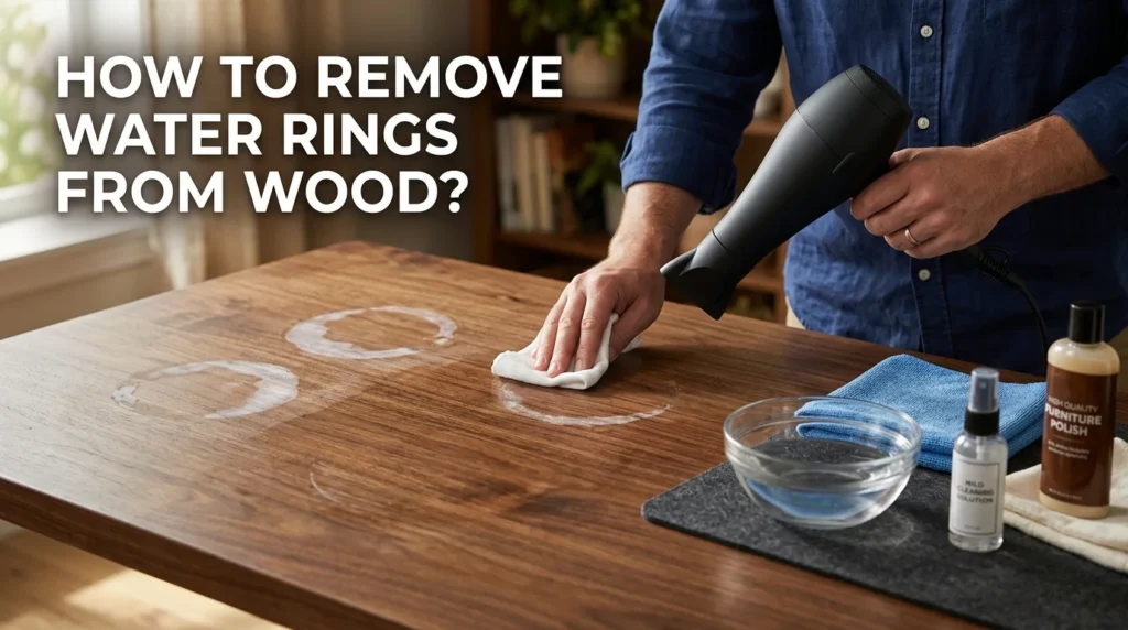Complete Guide to How to Remove Water Rings from Wood: 7 Expert Fixes, Finish-Safe Methods, Pro Tips,s and More