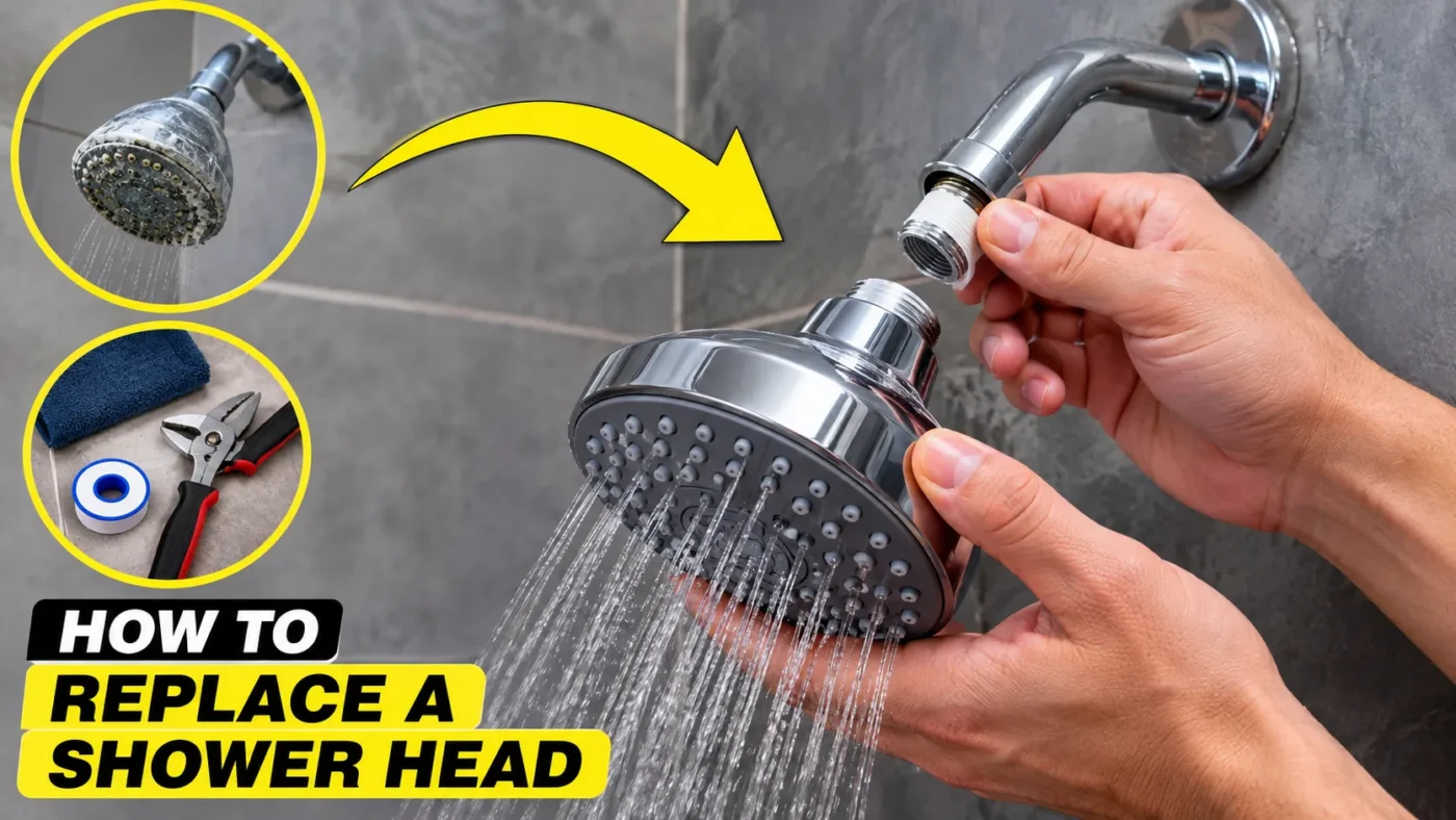 How to Replace a Shower Head in 15 Minutes (2026): Easy Step-by-Step Installation Guide
