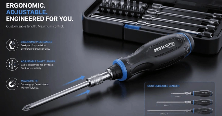 Pick Handle Shape and Shaft Length