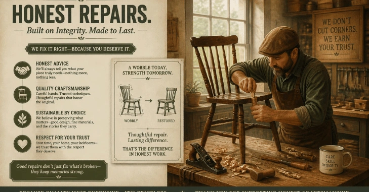Quick Fixes That Are Honest Repairs
