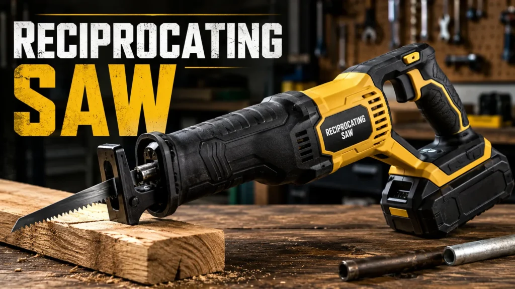 Reciprocating Saw: TPI Explained, Blade Types Compared, Common Uses, and How to Choose the Right One