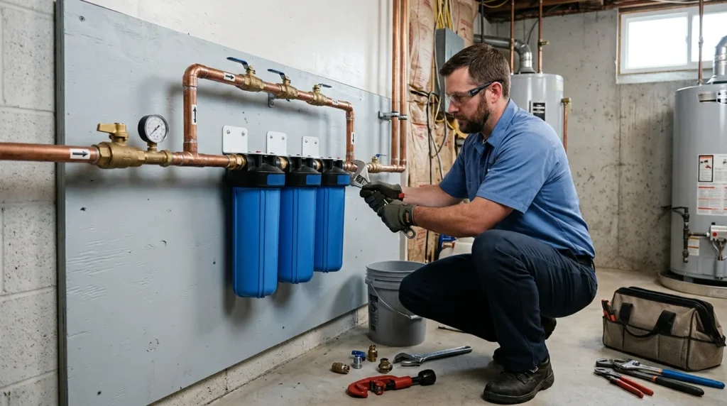 What whole house water filtration can and cannot reach