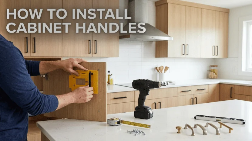 How to Install Cabinet Handles Without a Single Wrong Hole: Simple Steps for Accurate Installation