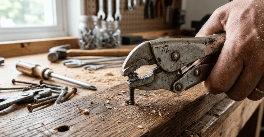 How to Remove Stripped Screw Heads, One Rung at a Time