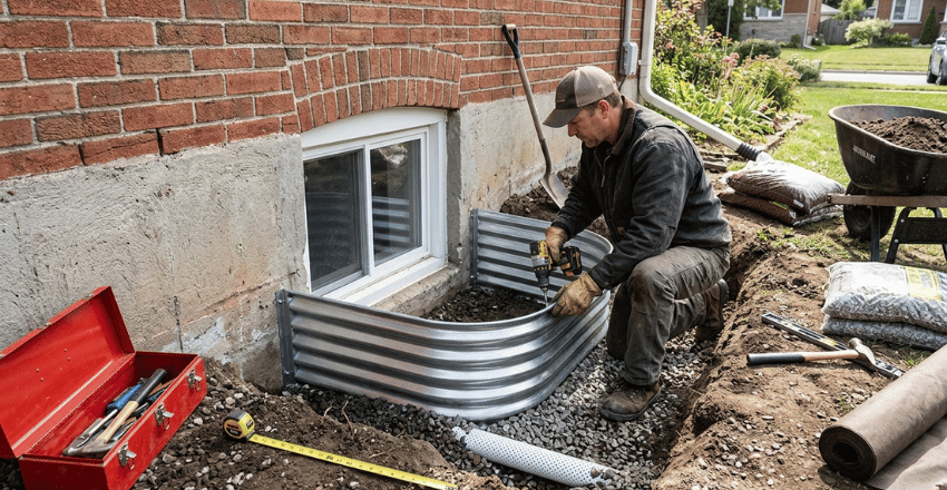Egress rules for a basement bedroom in Canada