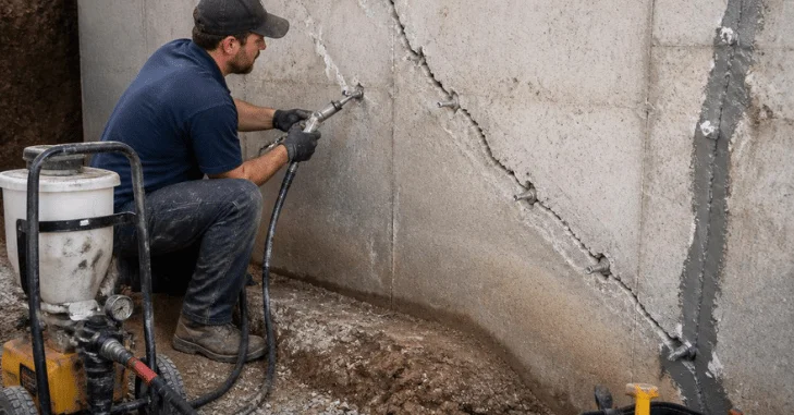 Foundation Crack Repair Methods: Which One Fits the Problem? 